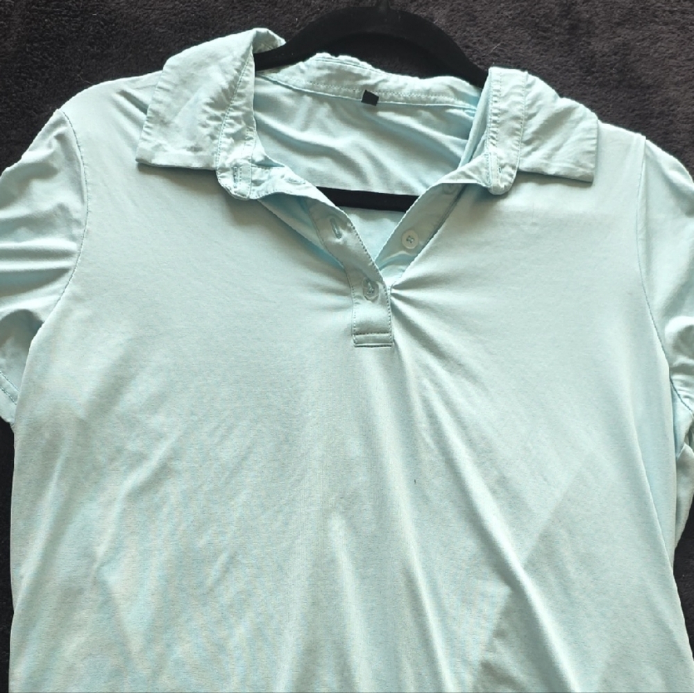 Light Blue Women's Polo Shirt